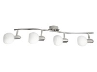 Rabalux Stropní 4bodové svítidlo Aurel, bílá/chrom, 70 x 15 cm