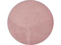 Kulatý koberec z mikrovlákna Midnight Mystery, růžový, průměr 90 cm