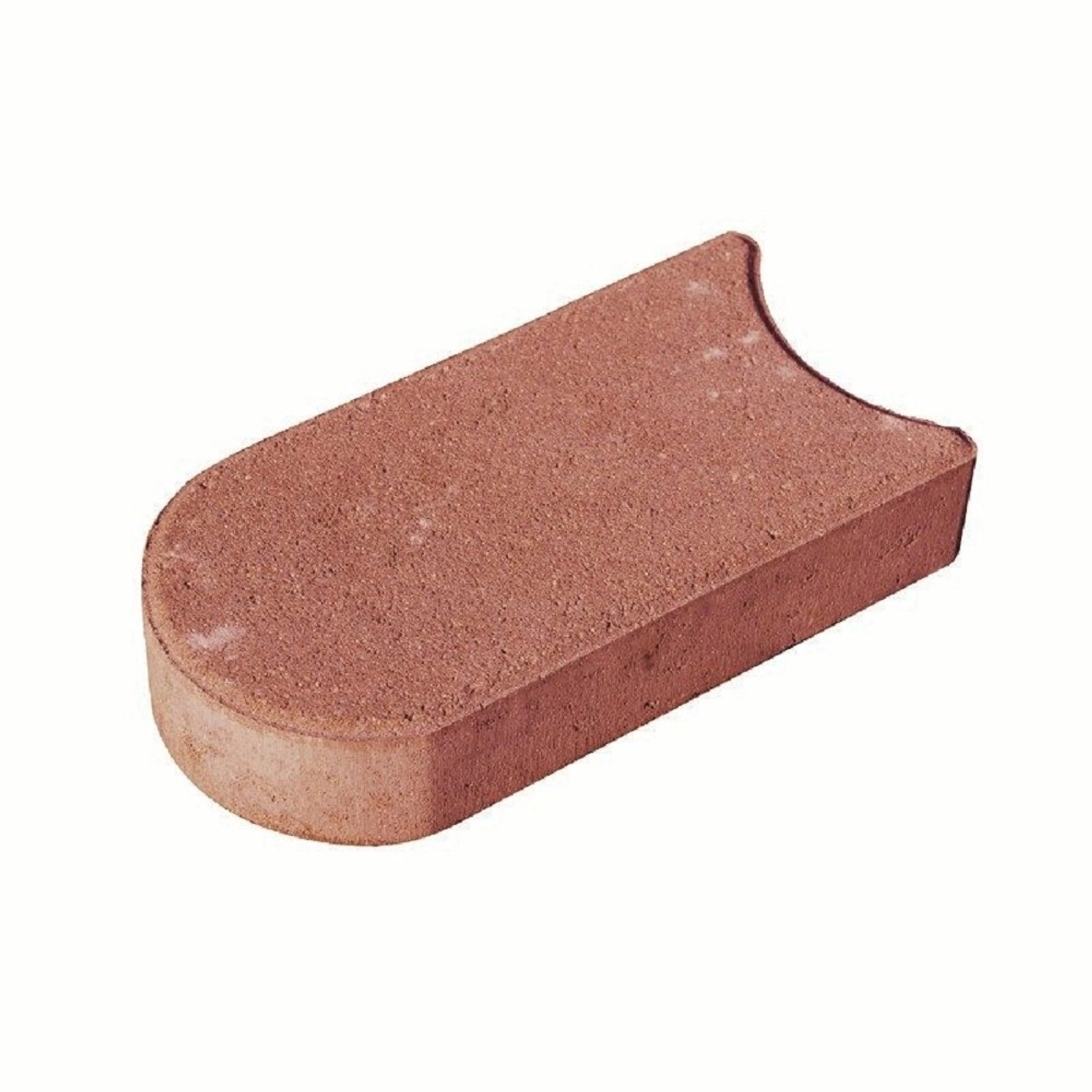 Semmelrock Trávníkový obrubník červený 12 x 22 x 4 cm