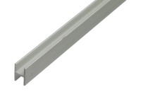 GAH Alberts H-profil, eloxovaný hliník, stříb., 12 x 9,1 x 1000 mm, tl. 1,3 mm GAH Alberts H-profil, eloxovaný hliník, stříb., 12 x 9,1 x 1000 mm, tl. 1,3 mm