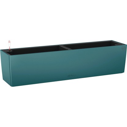 Lechuza Květináč Balconera Color 80, petrolejově modrá, 80 x 19 x 19 cm