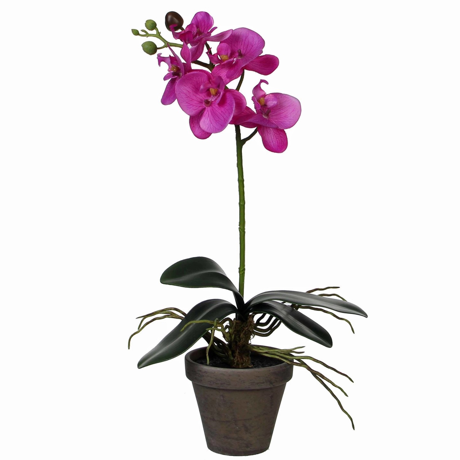 Mica Decorations Umělá orchidej fialová 48 cm