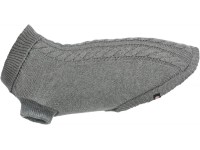 Trixie Svetr pro psy Kenton, šedý, vel. XS: 24 cm