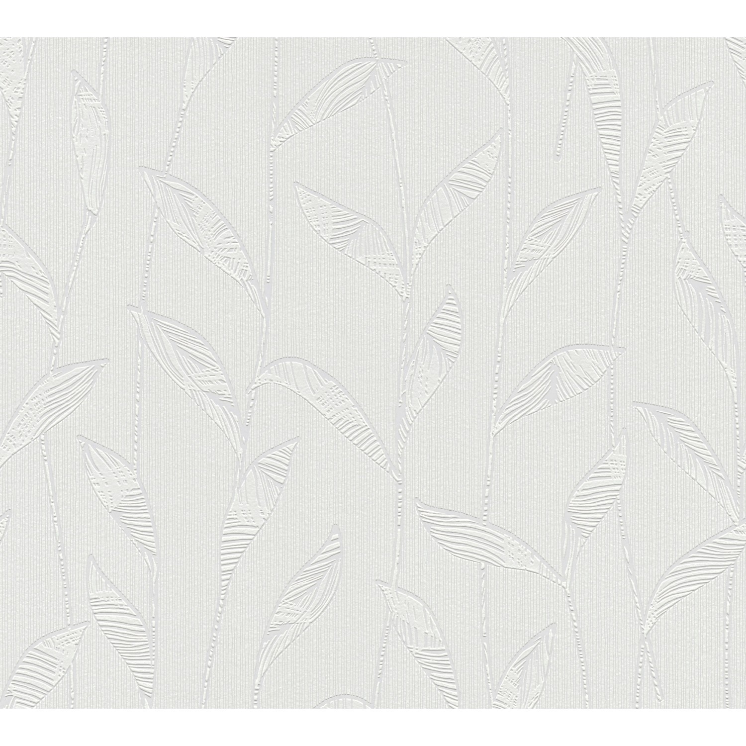 A. S. Creation Přetíratelná vliesová tapeta Meistervlies Creativ bílá 384721