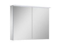 Roca Zrcadlová skříňka Premium 2D, se zásuvkou a LED panelem, 64,8x80,6x13,6 cm