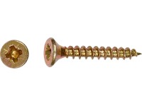 Uni vrut se zápustnou hlavou PZ1 plný závit žlutě pozink. 3x12 mm, 200 ks