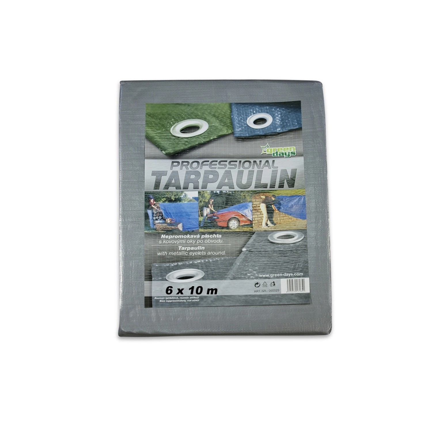 Beltzmann Zakrývací plachta Professional s oky 6 x 10 m