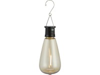 Dekorativní solární LED svítidlo Cozanno závěs, filament, pr. 6,5 x 14 cm, 3 ks