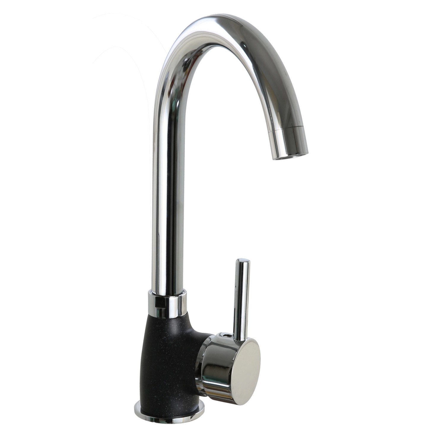 Pyramis Stojánková dřezová baterie Bello Duo, černá