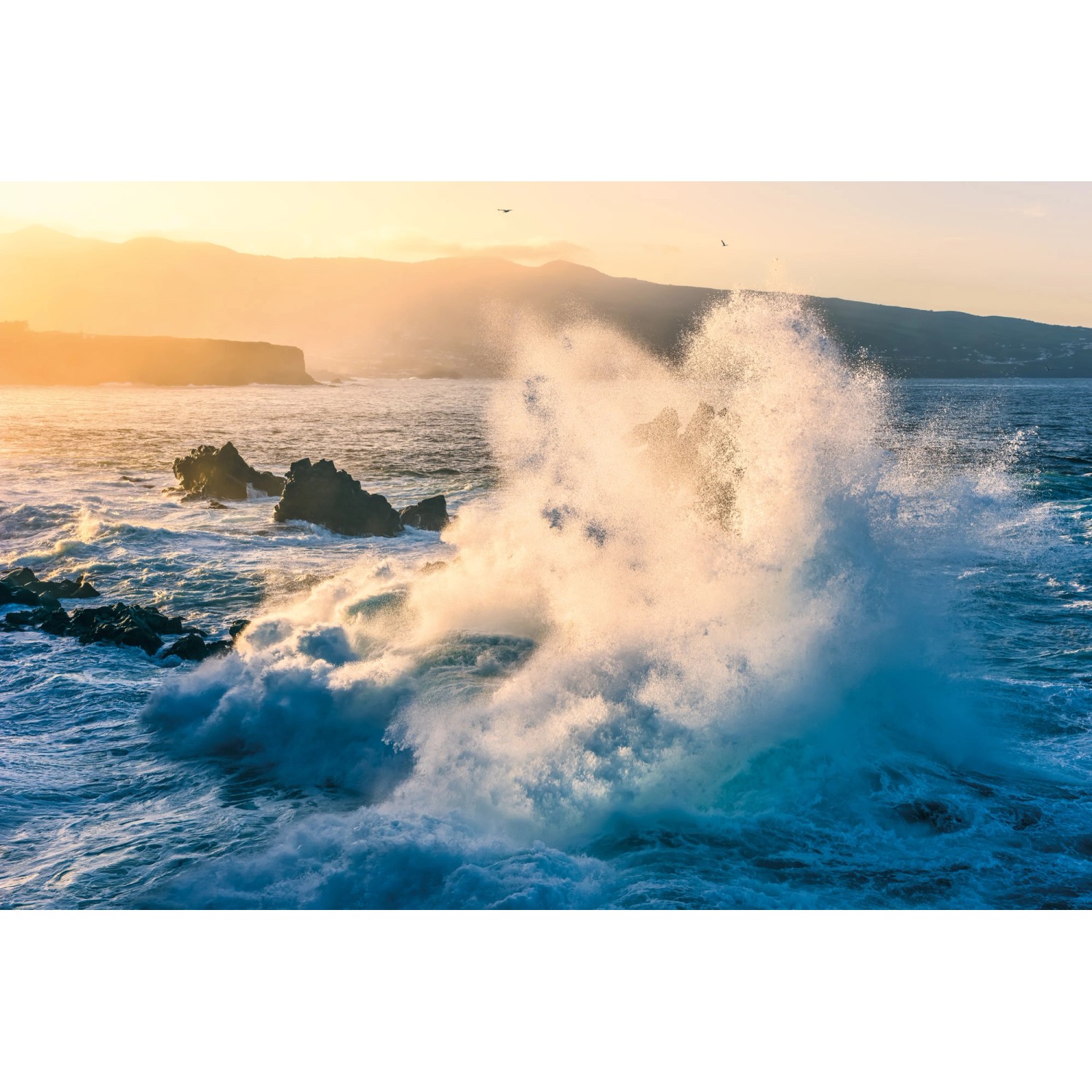 Komar Vliesová fototapeta Exploding Elements 300 x 200 cm