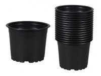 Květináč odlehčený Premium černý, průměr 10 cm Květináč odlehčený Premium černý, průměr 10 cm