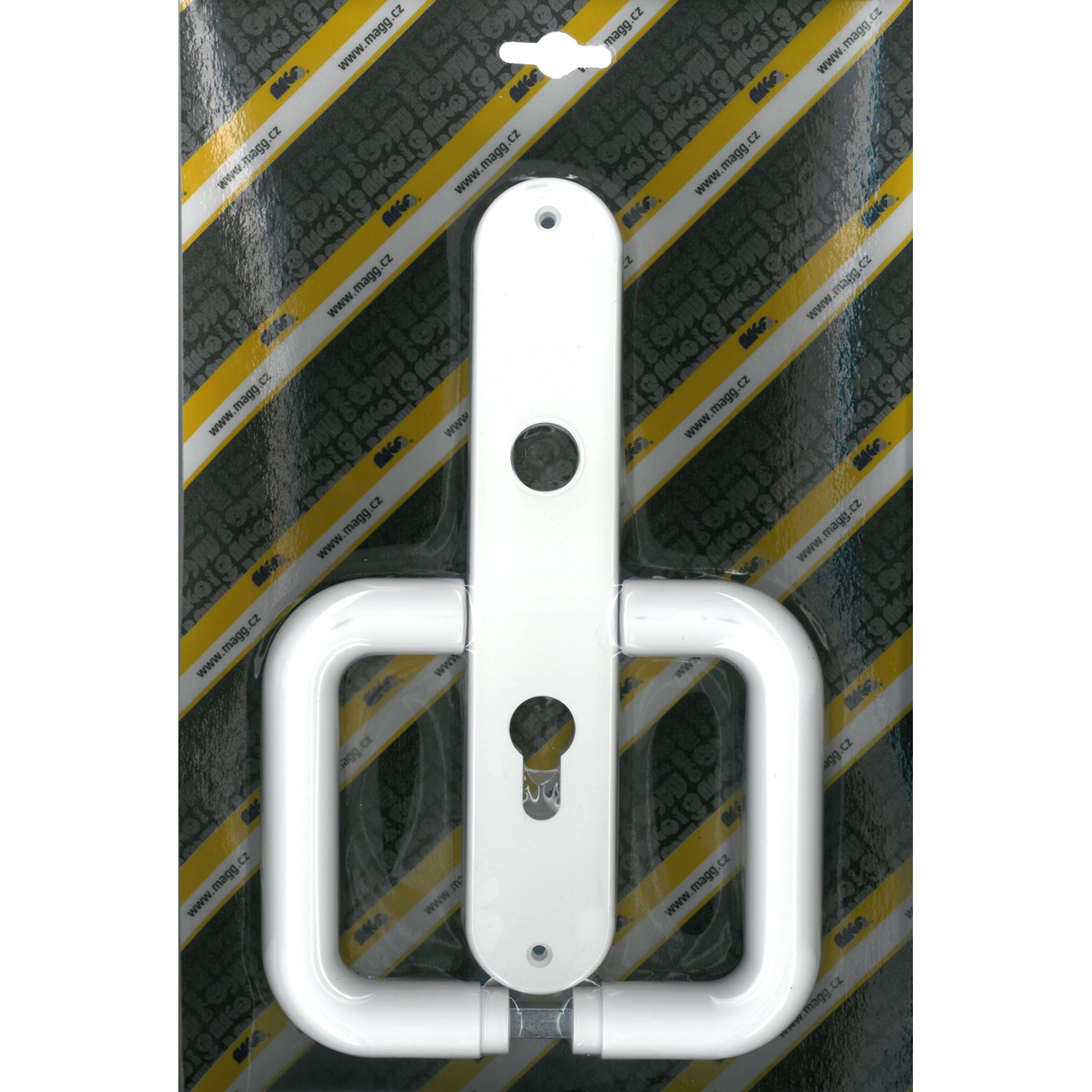 Magg Klika plastová dveřní 72 FAB STANDARD bílá
