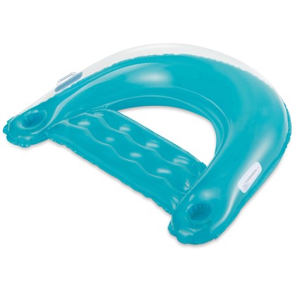 Summer Waves Relaxační lounge tyrkysová/růžová