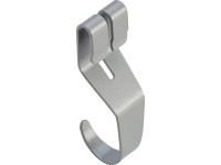 Kovový multifunkční háček stříbrný, 3 ks, 3 x 8 cm