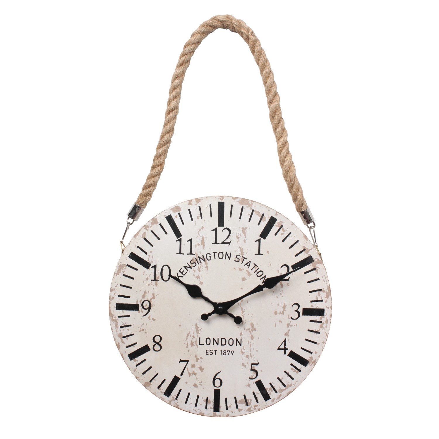 SPLENDID Nástěnné hodiny KENSINGTON2, béžová, pr. 30 x 4 cm