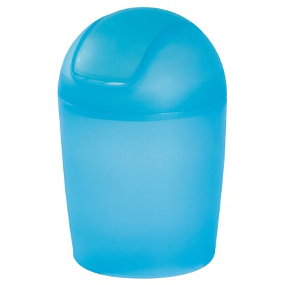 CMI Koš s výklopným víkem Yap tyrkysový 3,5 l