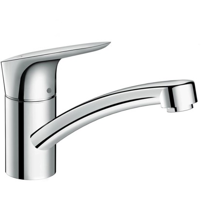 Hansgrohe Páková dřezová baterie Logis M31 120 1jet, chrom