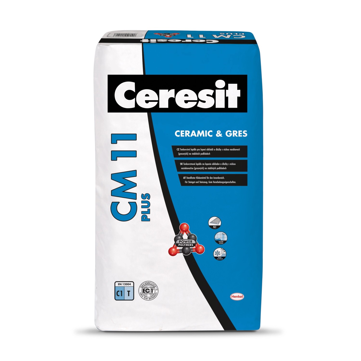 Ceresit CM 11 Plus lepidlo šedá 25 kg c1t CM11P25