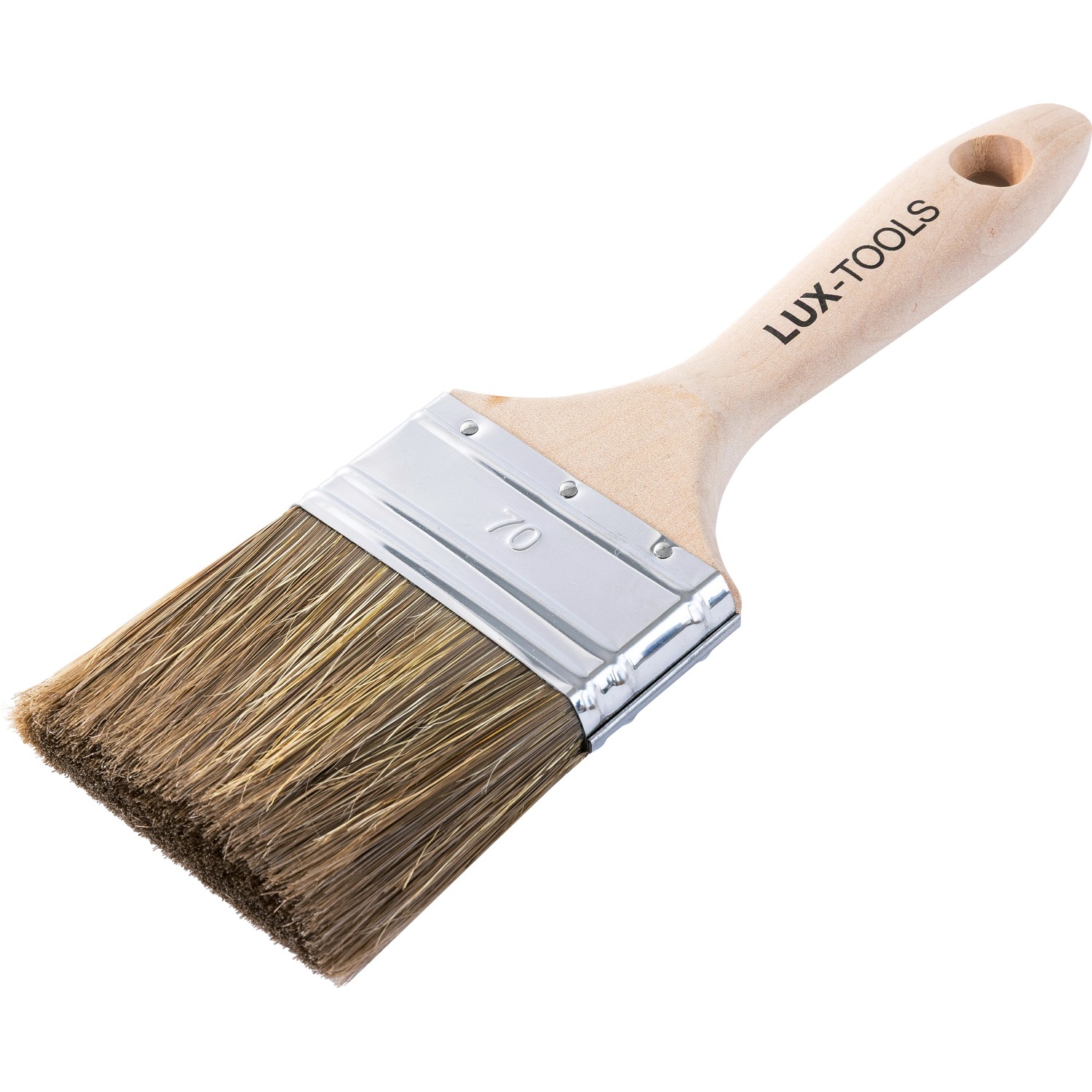 LUX-TOOLS PRO Plochý lazurovací štětec 70 mm