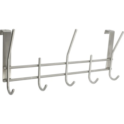 Siro Věšák na dveře, ušlechtilá ocel, jemně broušená, délka 340 mm