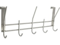 Siro Věšák na dveře, ušlechtilá ocel, jemně broušená, délka 340 mm