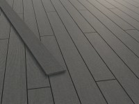 GCC terasové prkno Artwood žebr./hobl. grafitové 300 x 1,6 x 16,3 cm