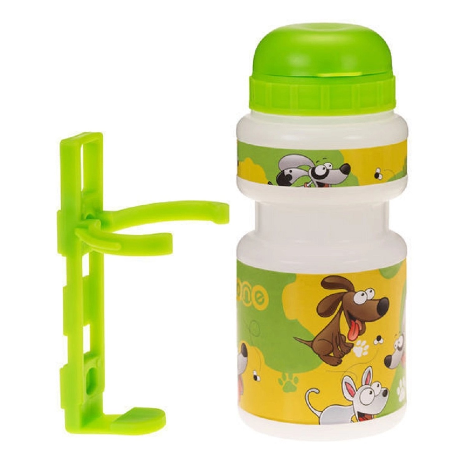 CAPPA Láhev na kolo dětská, zelená, 250 ml