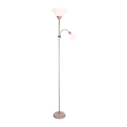 CMI Stojací lampa bronzová 1 x E27 max. 100 W, 1 x E14 max. 40 W