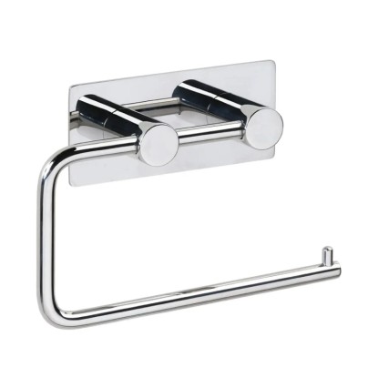 Bemeta Držák toaletního papíru EASY LESK bez krytu stříbrný hranatý 145x100x42mm