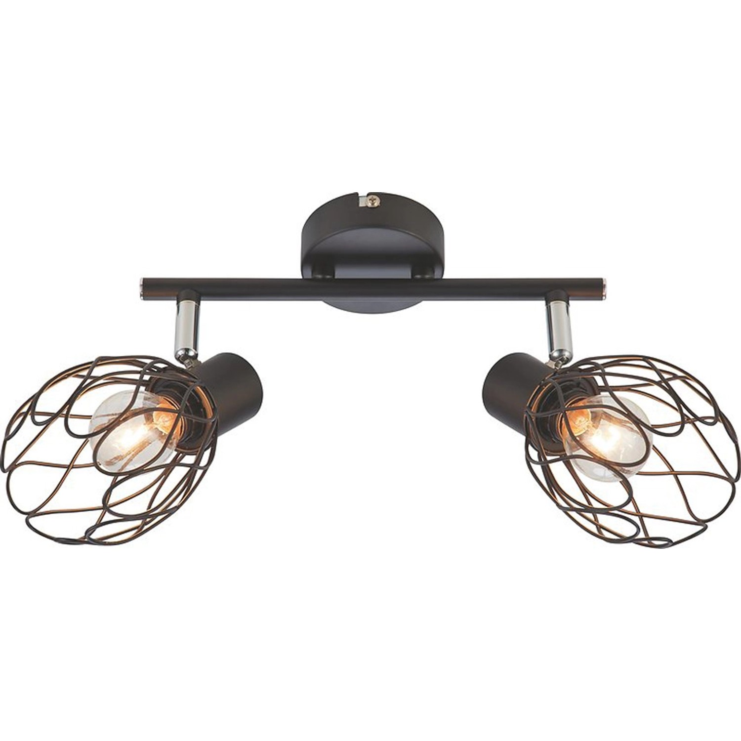 Bodové svítidlo FISOLA, 2-bodové, 15 x 31 x 9 cm