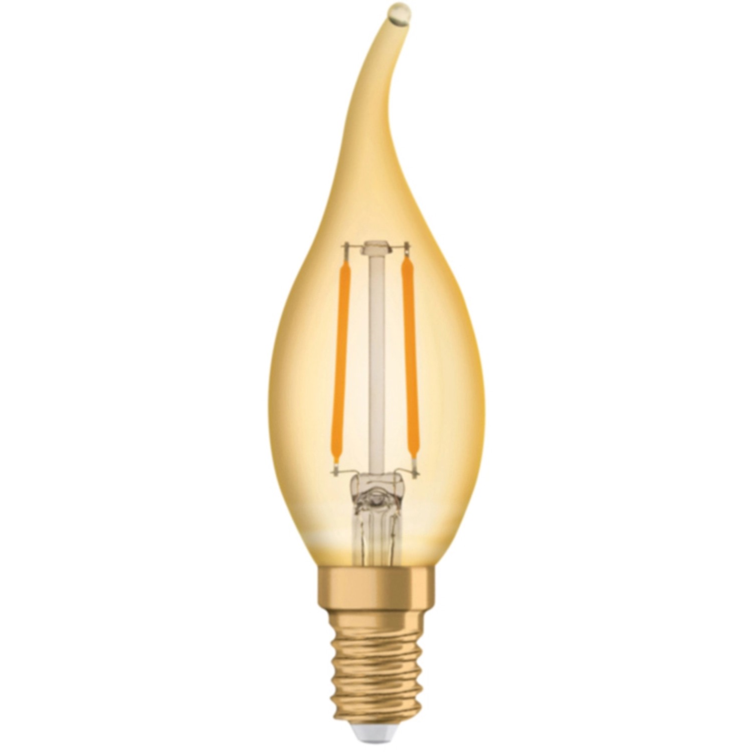 OSRAM LED žárovka 1906 Classic BA22, E14, 2,5 W, 220 lm, 2400 K, jantarová
