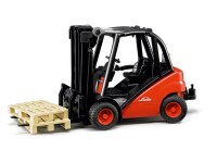 Bruder Vysokozdvižný vozík Linde H30D se 2 paletami 1:16