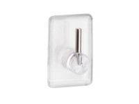 Wenko Záclonový háček průhledný sada 4 ks