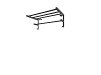 Wterm Police na radiátor HF černá matná 520 x 284 mm