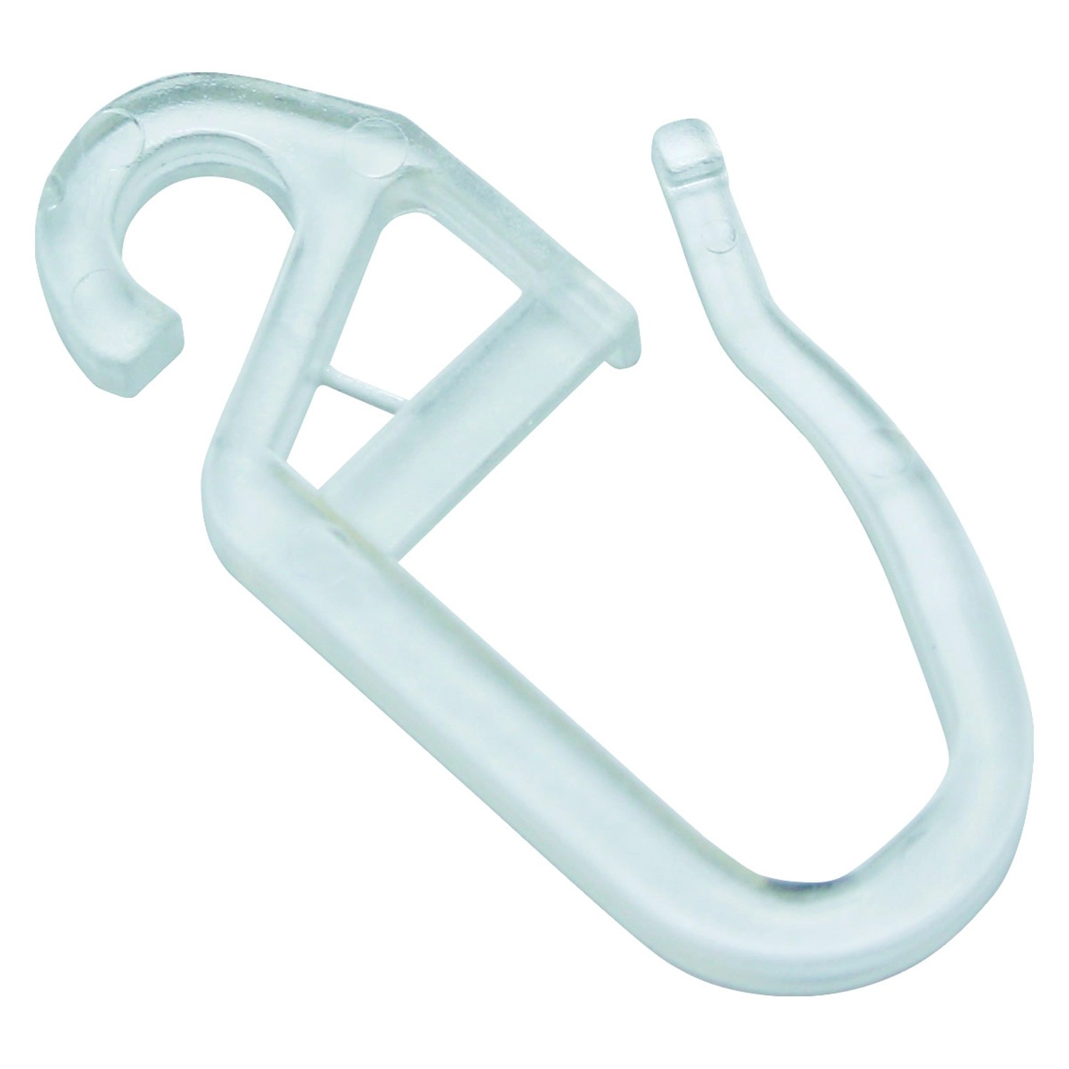 Gardinia Háček plast čirý, 10 ks