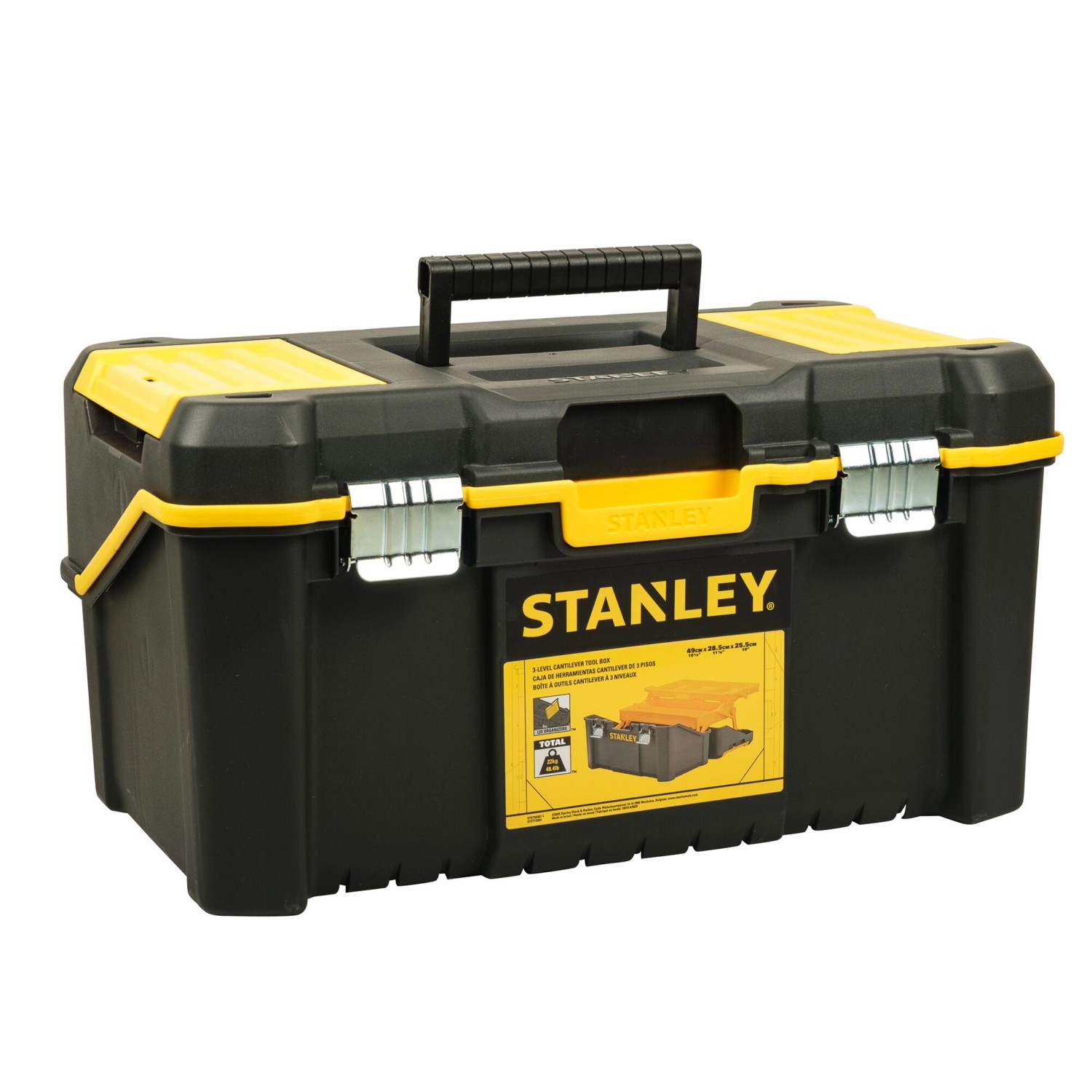 Stanley Box na nářadí Cantilever, 49 x 29 x 25 mm