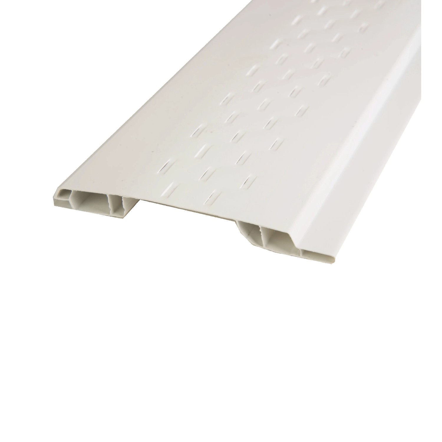 HOPA Ventilační profil k plastovému obkladu, bílý, 10 x 100 mm