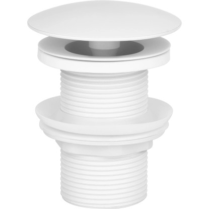 baliv Umyvadlová výpusť pevná SV-3440, matná bílá, 5/4"
