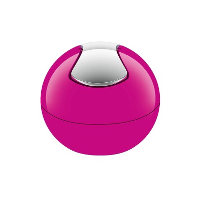 Spirella Odpadkový koš Bowl plast lesklý tmavě růžový