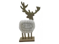 Boltze Dekorativní figurka jelena 25 x 4 x 14 cm, 1 ks