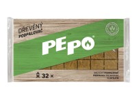 PE-PO Dřevěný podpalovač, 32 podpalů PE-PO Dřevěný podpalovač, 32 podpalů