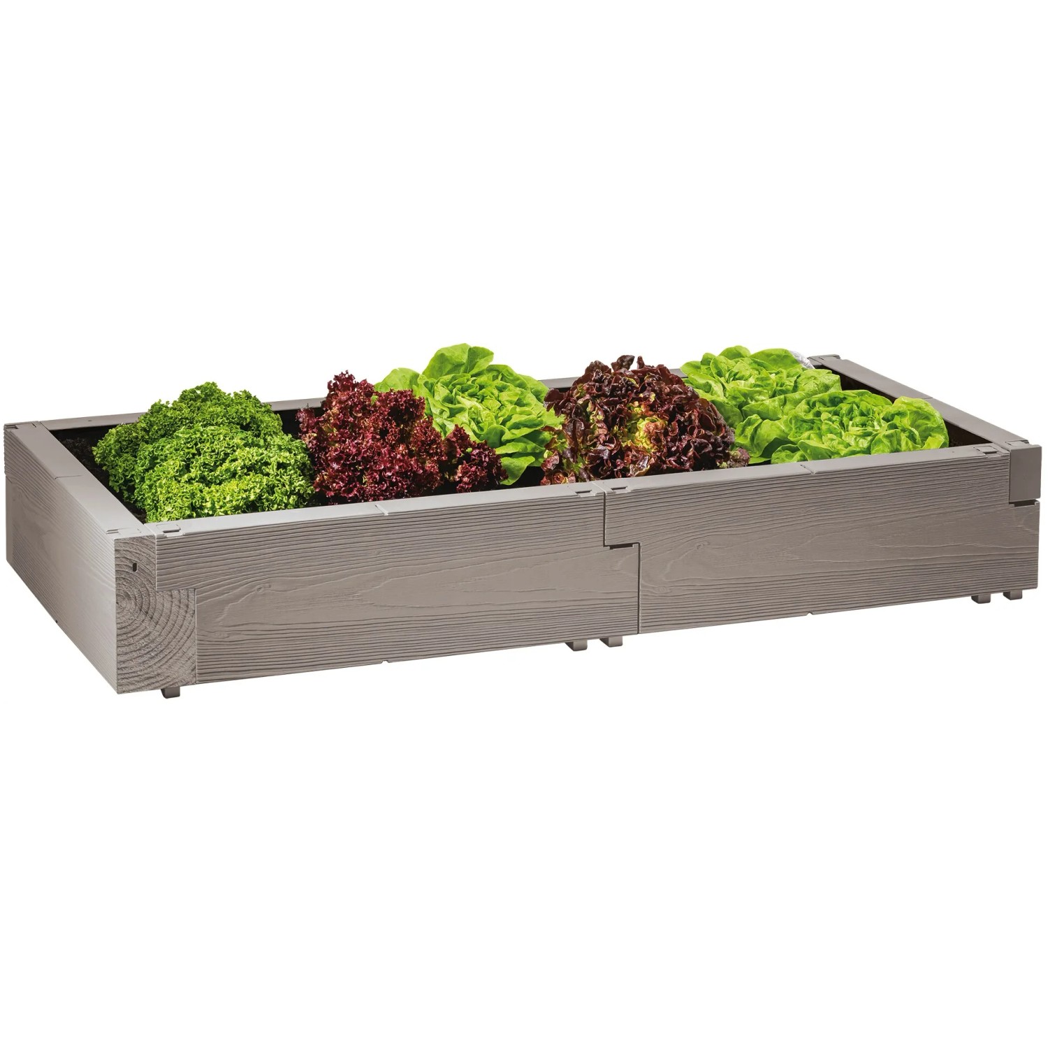 JUWEL Vyvýšený záhon Timber základní a nástavbová sada 130 x 60 cm
