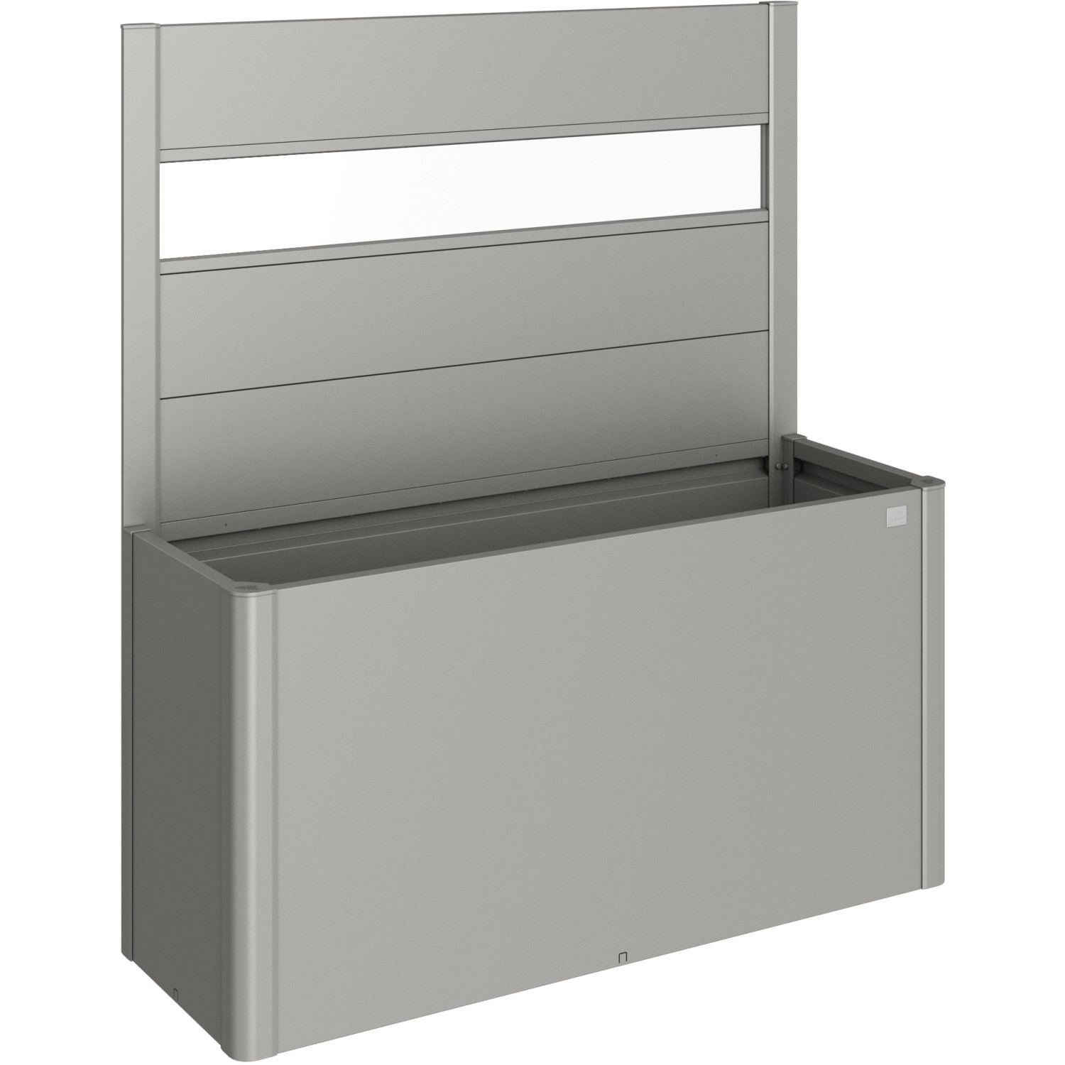 Biohort Zástěna pro záhony vyvýš./Belvedere se sklem pro str. 1,5 m křem.šedá