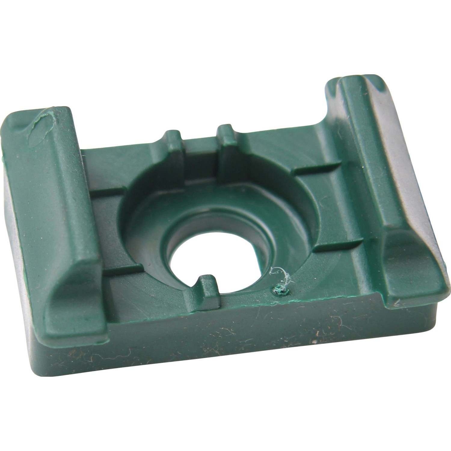 Floraworld Plastová opěrná konzole bez bočního vodítka pro rohové sloupky zelená