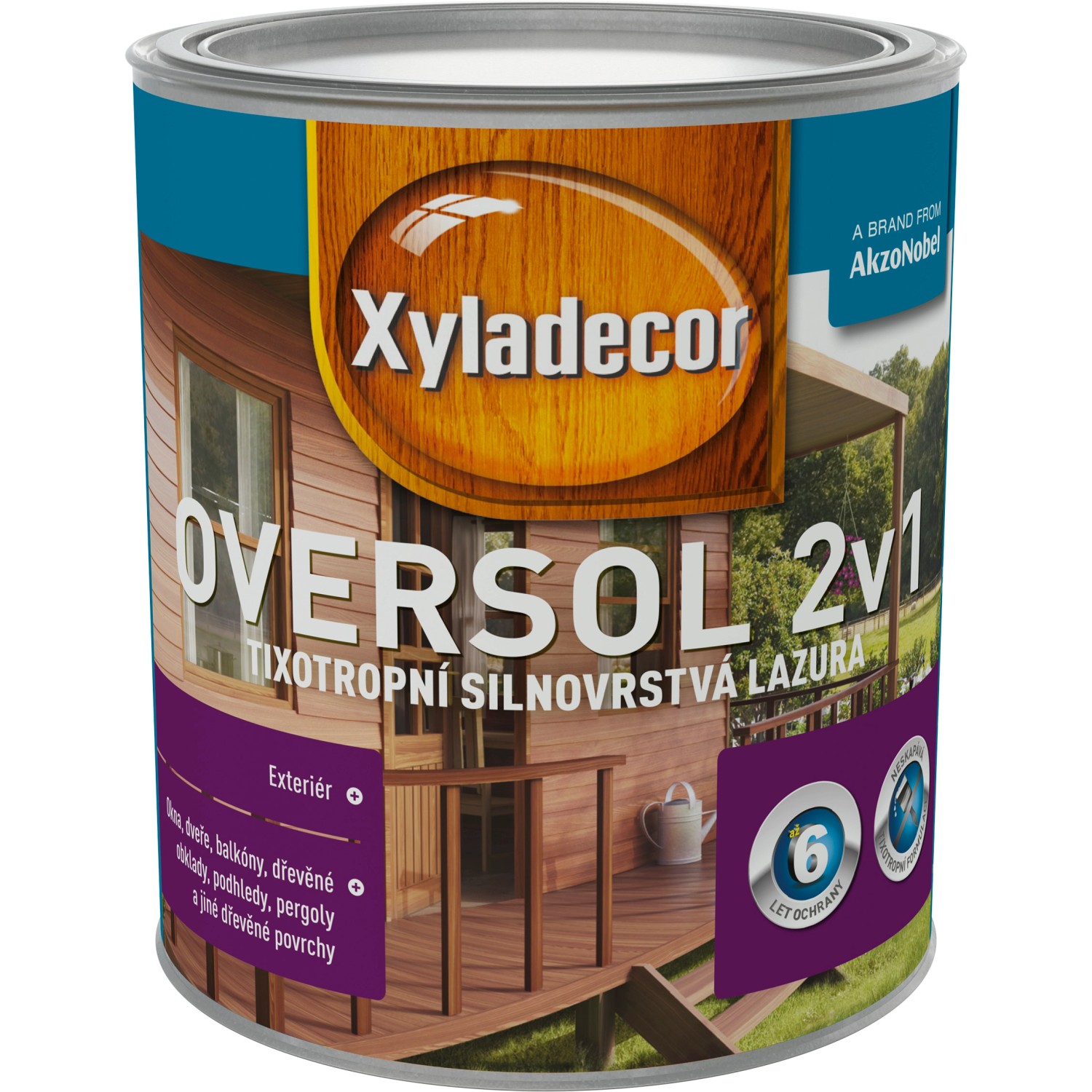 Xyladecor Oversol vlašský ořech 0,75L