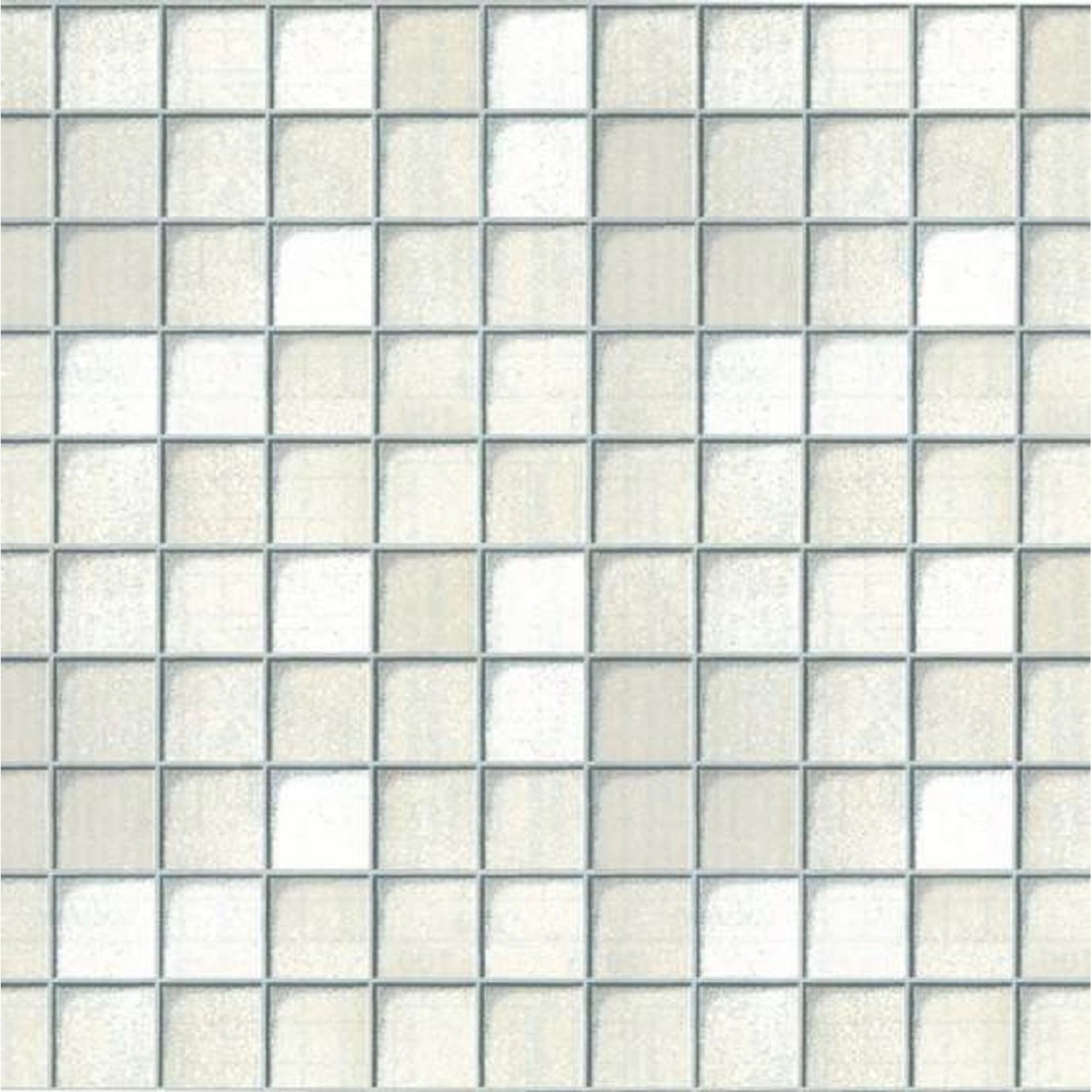 Gekkofix Samolepicí fólie, bílo-stříbrná mozaika, 45 x 200 cm