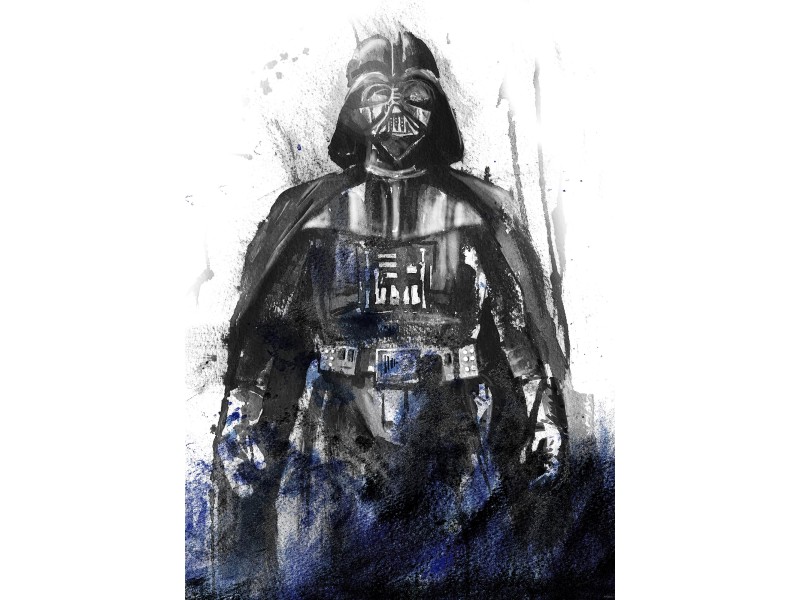Komar Star Wars Darth Vader Collage Wallpaper Mural, Vinyl, Multi - View #10
