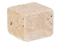 Euro Stone Travertinová dlažební kostka, Noce, 10 x 10 x 8 cm Euro Stone Travertinová dlažební kostka, Noce, 10 x 10 x 8 cm