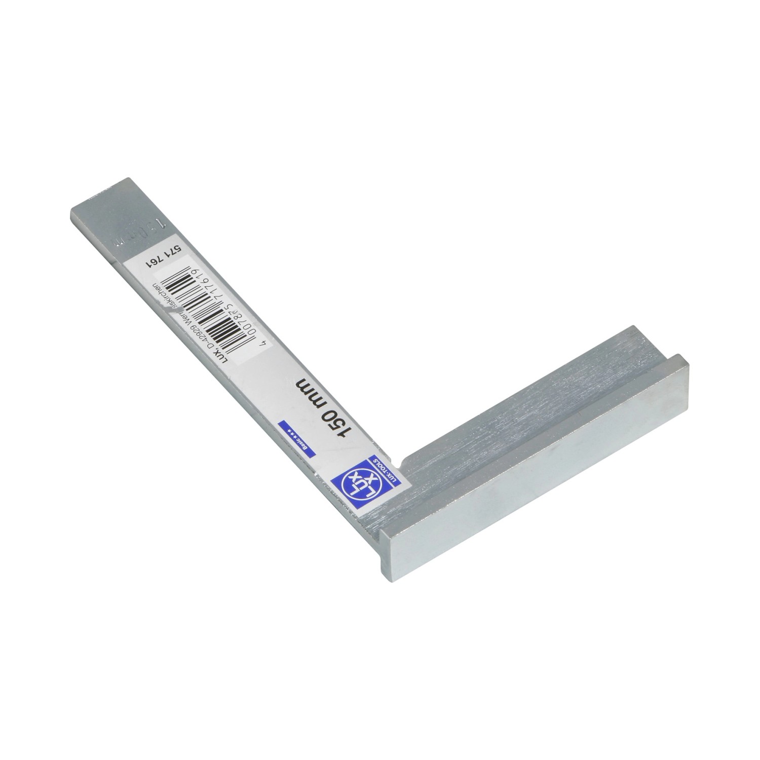 LUX Zámečnický úhelník s příložkou 150 mm Classic