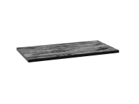 Deftrans Koupelnová deska METRO černý beton 90 x 2,5 x 46 cm